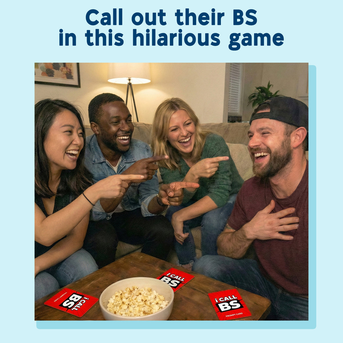 I Call BS - Hilarious Party Game for Adults, Fun Card Game for Game Night