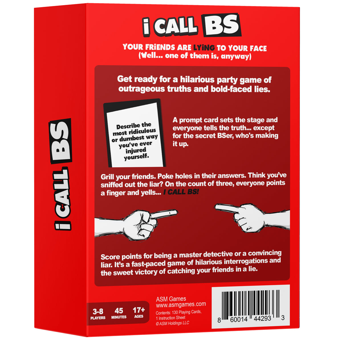 I Call BS - Hilarious Party Game for Adults, Fun Card Game for Game Night
