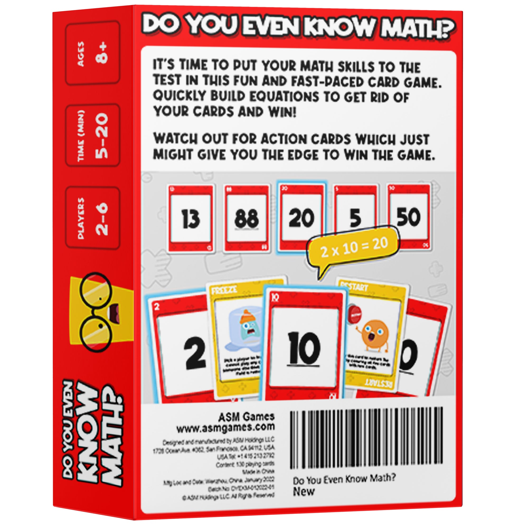 Do You Even Know Math? The Ultimate Mental Math Game for Kids 8+, Teens ...
