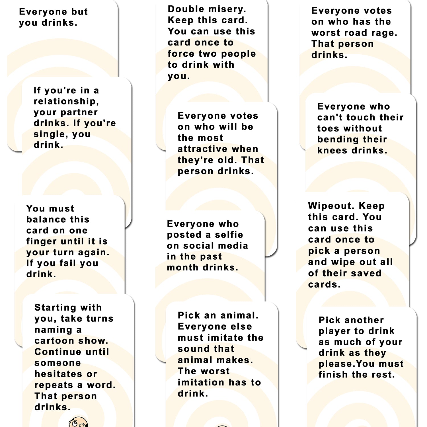 These Cards Will Get You Drunk Too