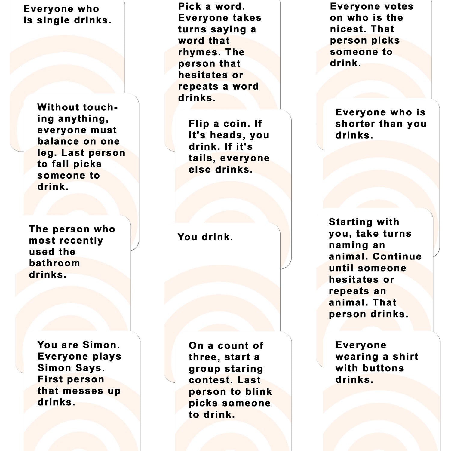 These Cards Will Get You Drunk